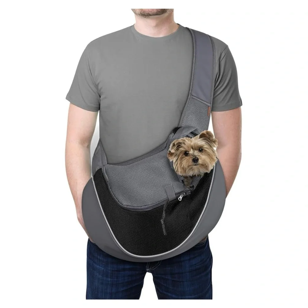 YUDODO Breathable Mesh Pet Dog Carrier Safe Travel Carrier for Dogs and cats